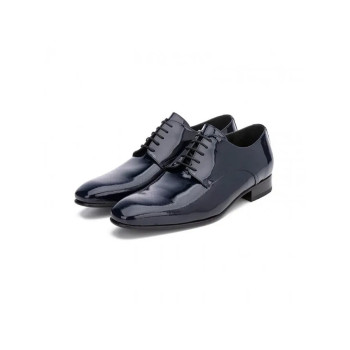ZAPATOS BLUCHER SERGIO SERRANO LUXORY MARINO 2